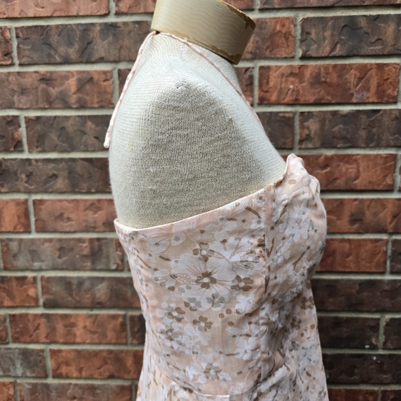 J CREW Dress Cottagecore Floral Print VTG Y2K Coquette Size 8, - Picture 7 of 15